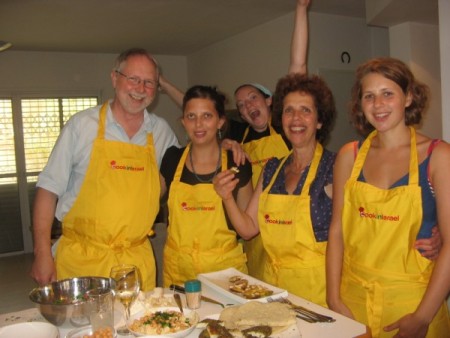 cooking vacations, cooking class in israel
